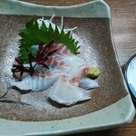 味の蔵どんつく - 鯛の刺身