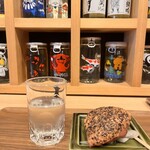 立ち呑み　庫裏 - 大信州と合鴨パストラミ