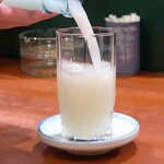 温鮮酒場 ちょんまげ - 松の司 純米にごり酒 