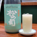 温鮮酒場 ちょんまげ - 松の司 純米にごり酒 