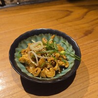 鶏一輪 - ひね鷄ポン酢