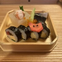 宮川町　水簾 - 節分ということで、鬼と金棒（胡瓜とトビコ）