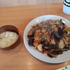 はじめ食堂 - あんかけやきそば＆ライス
