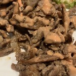 トルコレストラン デデ - ビーフケバブのアップ