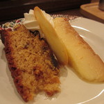 Toposu - バターケーキとプリン ハーフ＆ハーフ 