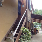 魚山人 - 2Fのお席へ上がる階段