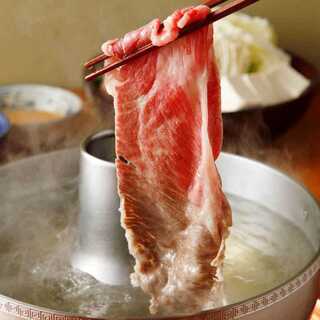 自家製濃厚なゴマだれでお召し上がり下さい。