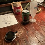 TRASH - ハイネケン　お通し