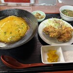 髙爛 - 料理写真:天津飯セット