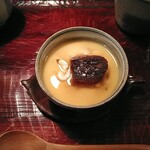 ななしの庵 - 丸ゆべし(柚子の保存食)と白子の茶碗蒸し