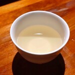 手打ち蕎麦 天ぷら 梅三 - 最後に蕎麦茶