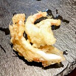 手打ち蕎麦 天ぷら 梅三 - イカゲソ