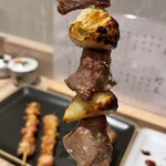 炭火焼鳥issiki - 砂ずりニンニク