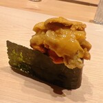 すが弥 - 二種のウニのタワマン仕立て