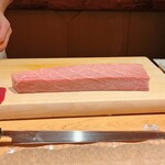 すが弥 - 熟成感の半端ない大トロ