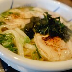 ヨコクラうどん - 鶏チャー掛け出汁バージョン