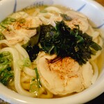 ヨコクラうどん - 鶏チャー掛け出汁バージョン