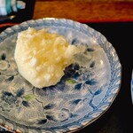 ヨコクラうどん - 半熟玉子天