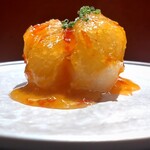 Ji-Cube - ホタテの魚香ソースがけ