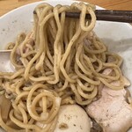 煮干らーめん 川むら - まぜまぜしたビジュアル！チャーシューがヤバいぐらいトロトロで堪らなかった…！