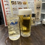 満園 - ハイボール¥450／生¥490