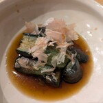 お酒とおうちごはん。ちなな - なすの揚げ浸し