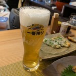 お酒とおうちごはん。ちなな - 生ビール