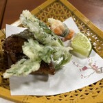 うなぎ割烹山田 - 天ぷら