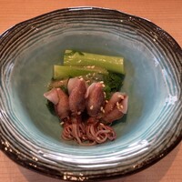 鮨処とうげ - ホタルイカ酢味噌