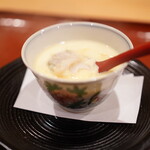 一止廬川口 - ハマグリの茶碗蒸し