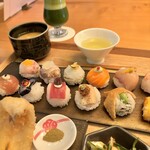 手鞠鮨と日本茶 宗田 - ジャジャーン！