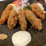 珈穂音 - 大きなカキフライ5個