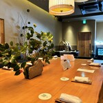 手鞠鮨と日本茶 宗田 - 店内の様子