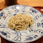 一止廬川口 - 冷たいお蕎麦