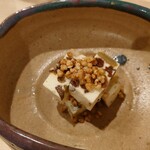 蕎麦の実 - 蕎麦の実とドライフルーツのチーズ寄せ
