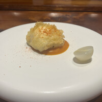 馳走西健一 - ◎小川港游がせ エボ鯛 300g フリット
                    掛川トマトソース