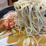 麺処 にぼし香 - 濃厚あん肝蕎麦