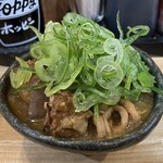 大衆立飲 もつ刺 すずき - もつ煮　ネギたっぷり♡