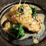 ハレトケ - 牡蠣とプチヴェールの香草バタームニァイア