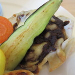 壱弐参 CAFE - 牛すじのカレー風味