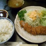 瓢亭 - 棒カツ定食 \1,450