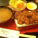 瓢亭 - ソースカツ丼 \950