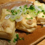 テング酒場 - 揚げ豆腐