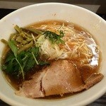 志奈そば 田なか - 鯵ニボそば（醤油）750円