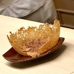 片折 - ご飯のお焦げも芸術的