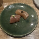 やきとりshira - ささみの昆布締め