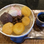 ときわだんご - 杏あんみつ