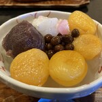 ときわだんご - 杏あんみつ