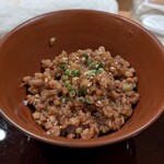 焼鳥火團 - 〆のそぼろご飯