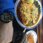 そば処あさひ - なす天そば